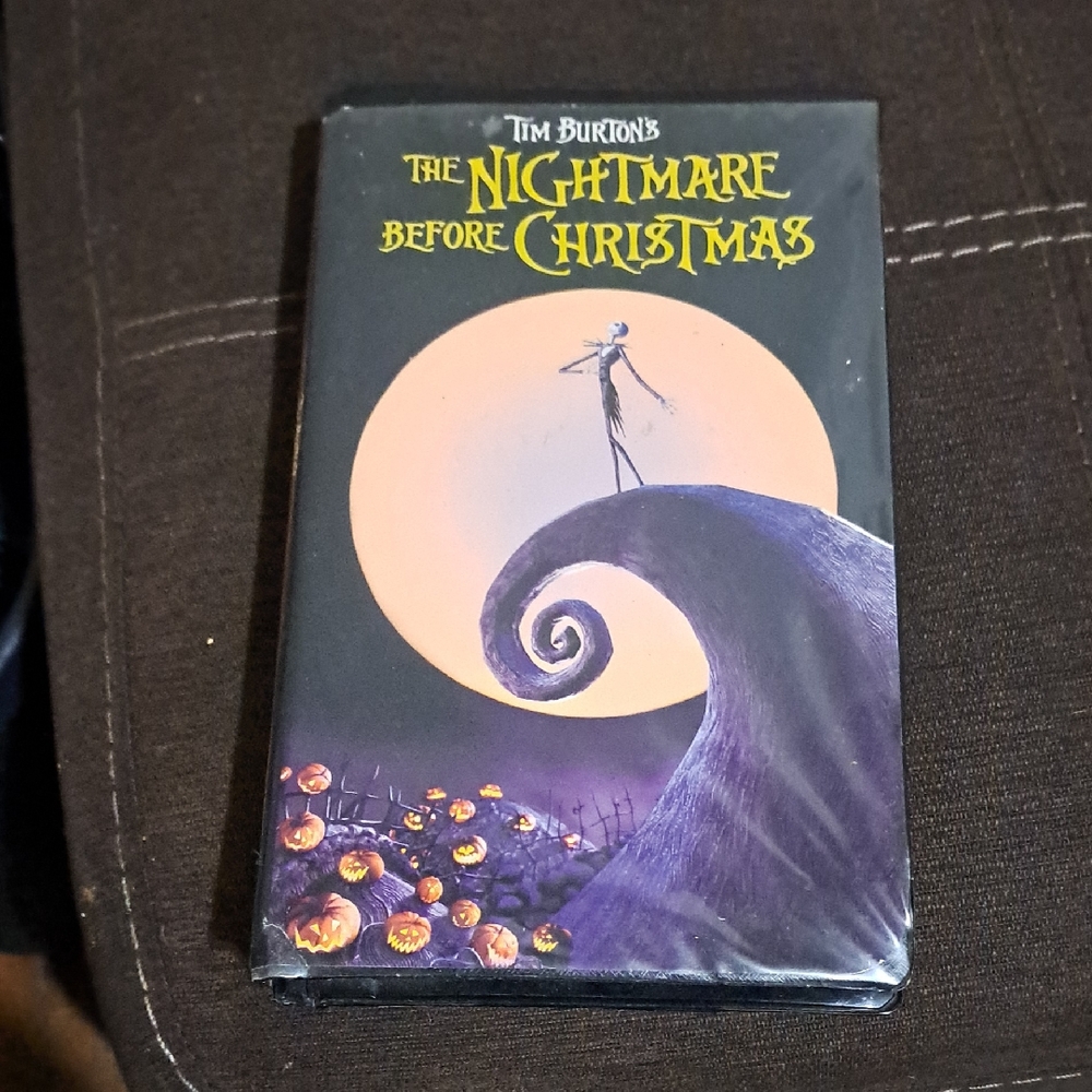 Disney's The Nightmare Before Christmas VHS - Black and Purple